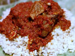 Ofada Rice & Sauce