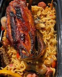 Spicy Ejakika noodles with turkey