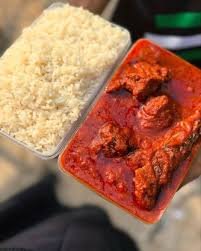 White Rice & Red Stew